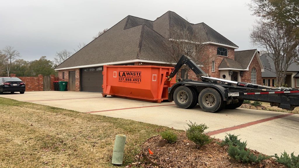 la waste solutions - 20 yard roll off dumpsters