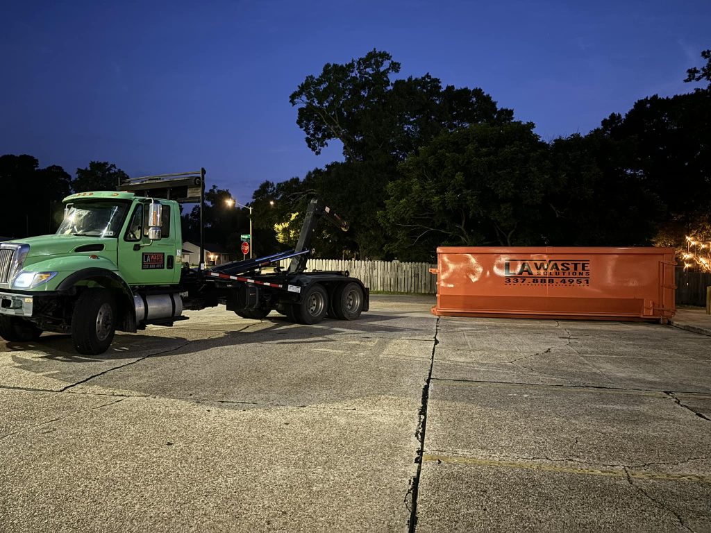 la waste solutions - 30 yard roll off dumpsters