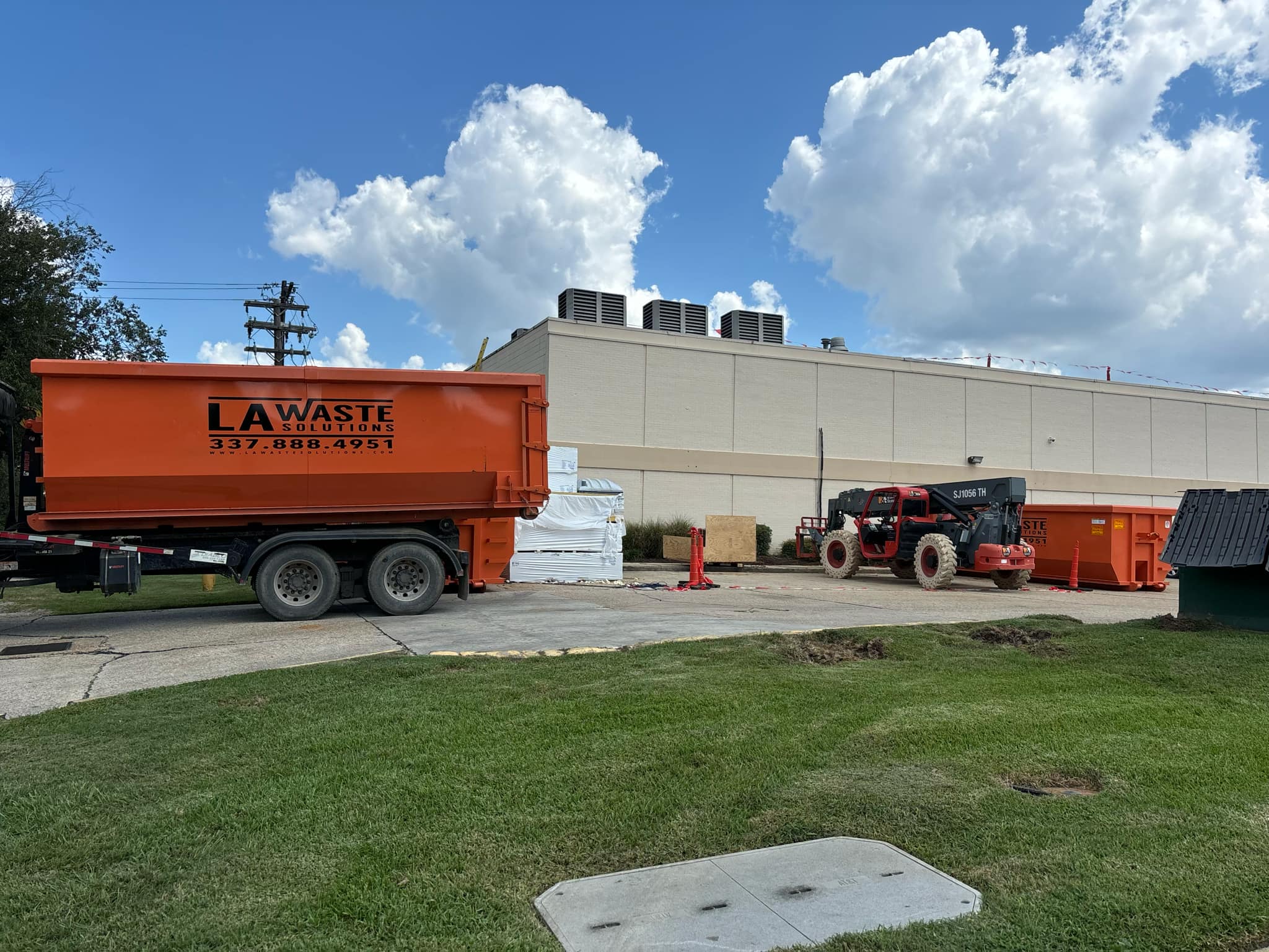 la waste solutions - commercial roll off containers