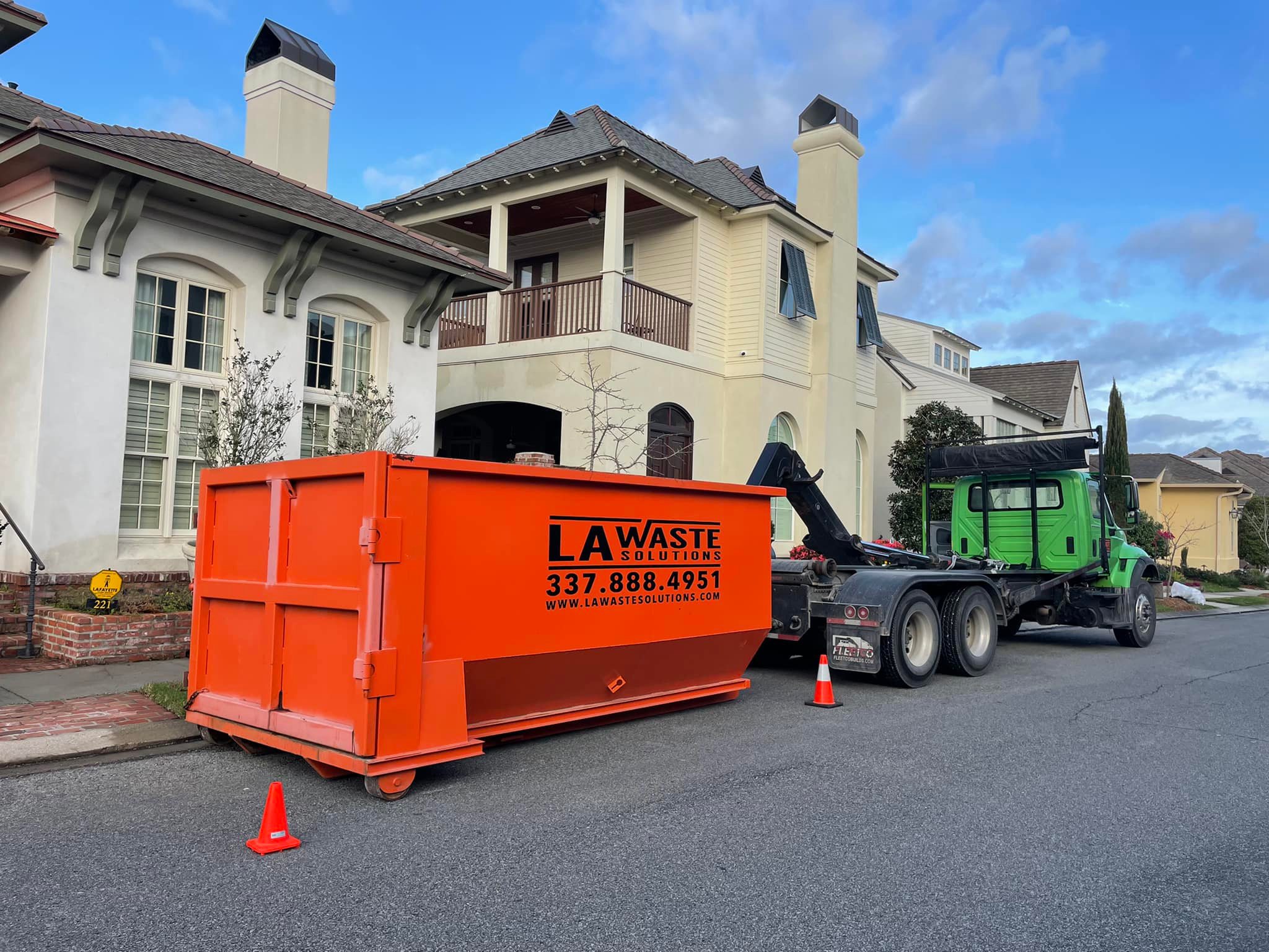 la waste solutions - residential dumpsters for rent