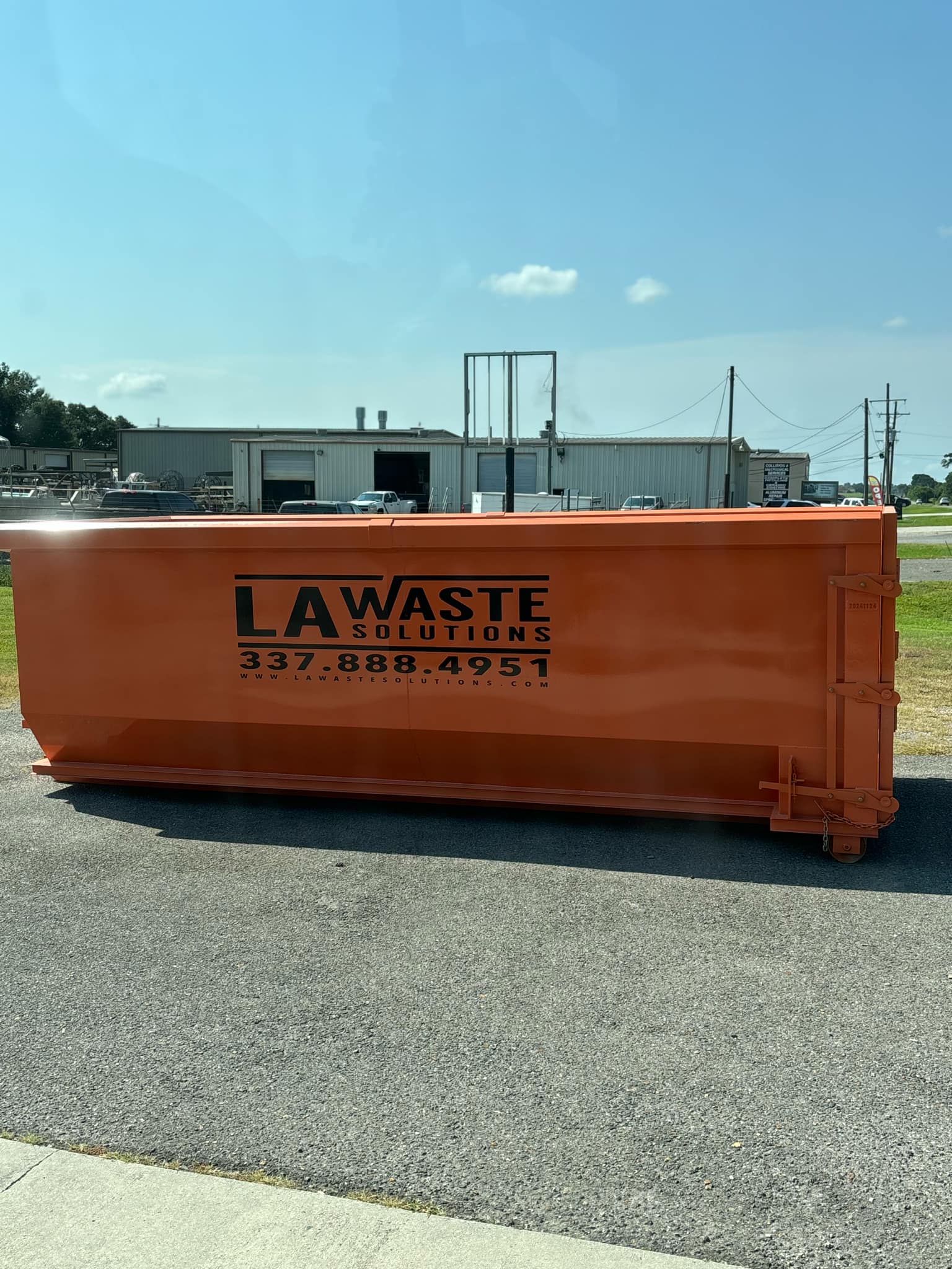 la waste solutions - roll-off dumpster rental in lafayette
